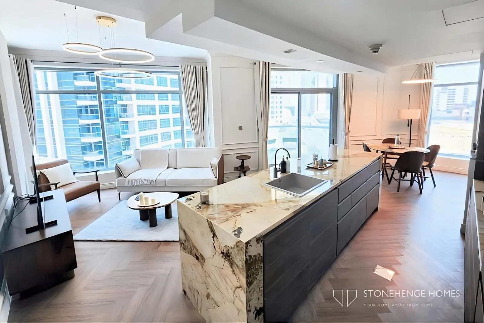 Chic & Lux 1 Bedroom Apartment In Dubai Marina, Marina View, Near Jbr 0*,